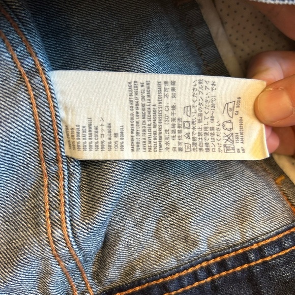 Abercrombie & Fitch Blue Jean Jacket - Picture 3 of 12